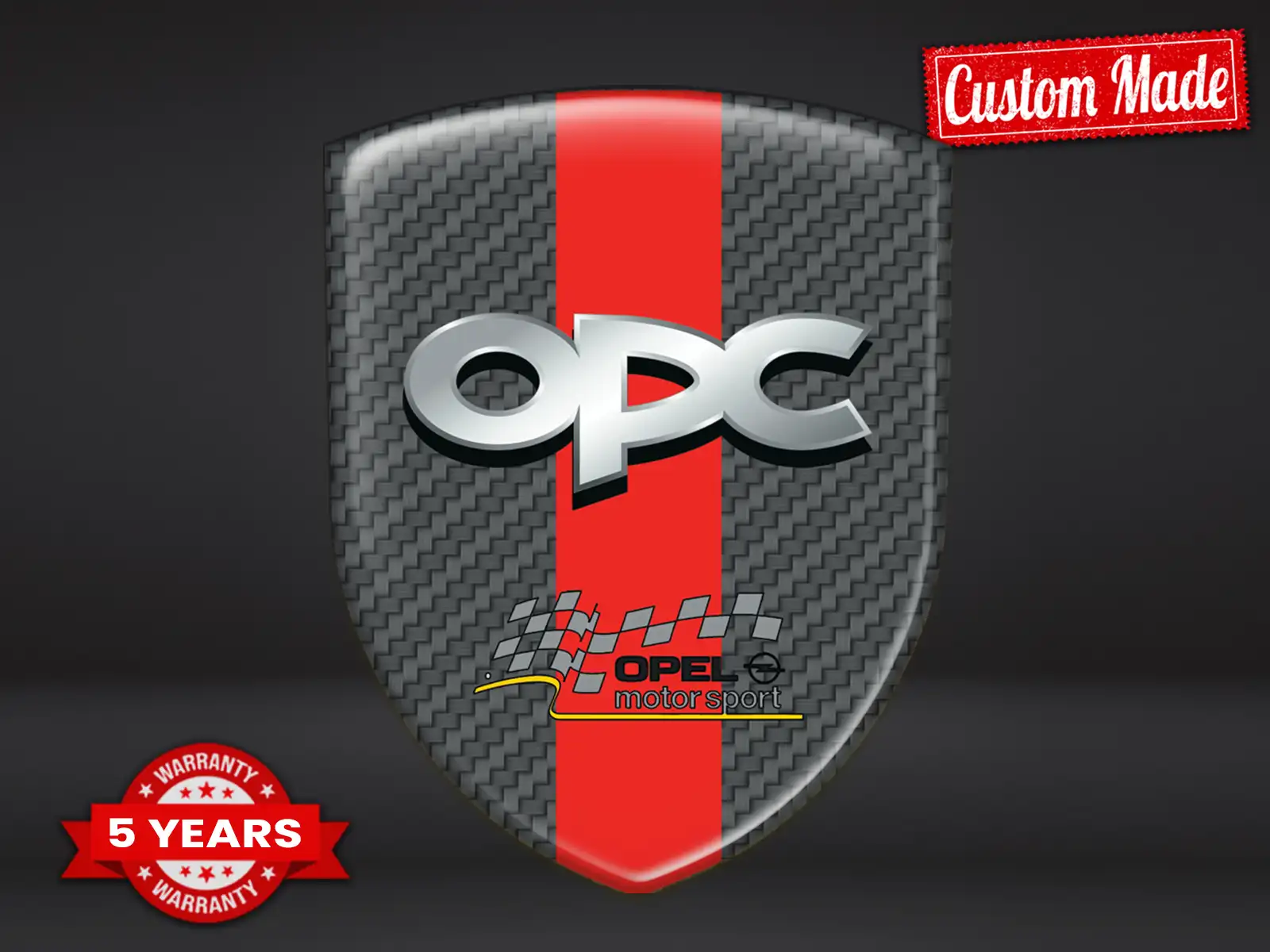 OPC Autosticker Sportlich Anpassbar Professionell